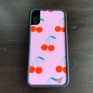a wildflower cherry case iphone x